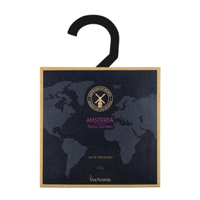 Sachê Perfumado Amsterdã Linha Mundo Via Aroma - 20g