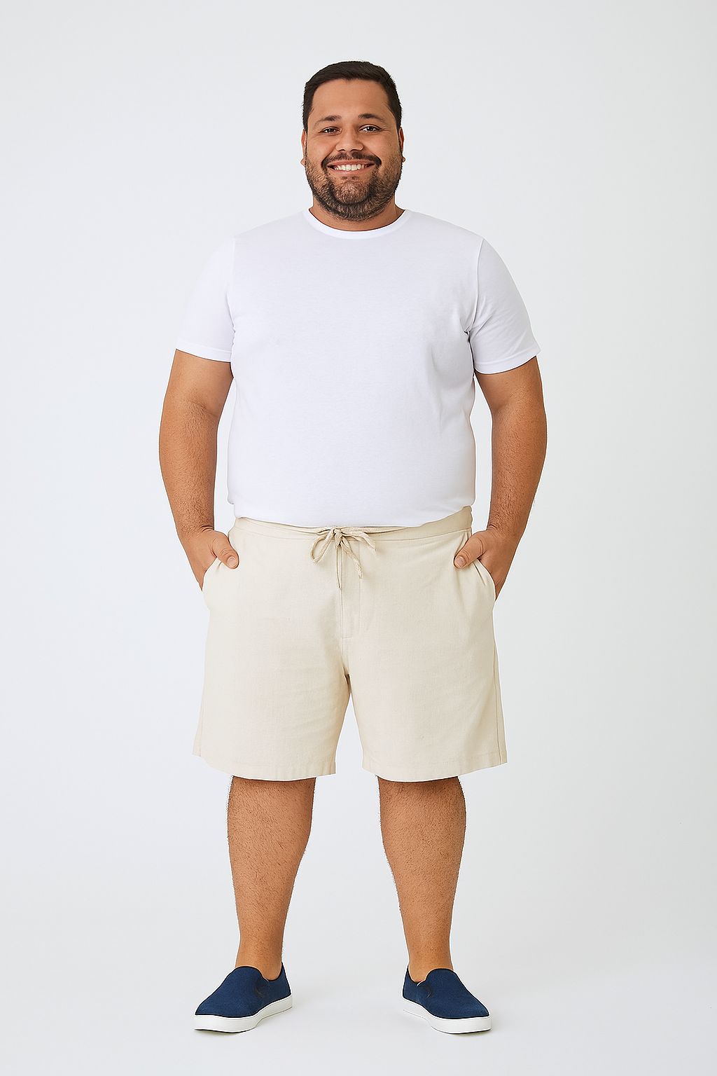 Bermuda Masculina Linho Malwee- 133585