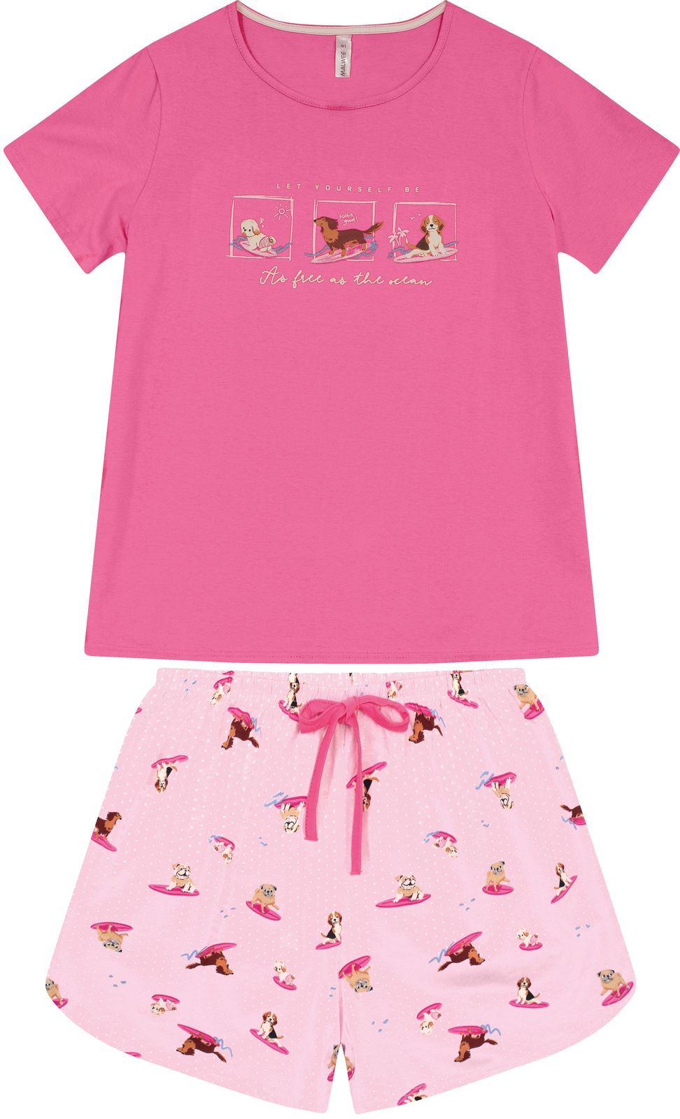 Pijama Plus Algodão Malwee- 130756