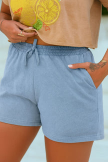 Shorts Feminino Estonado Camel - 389