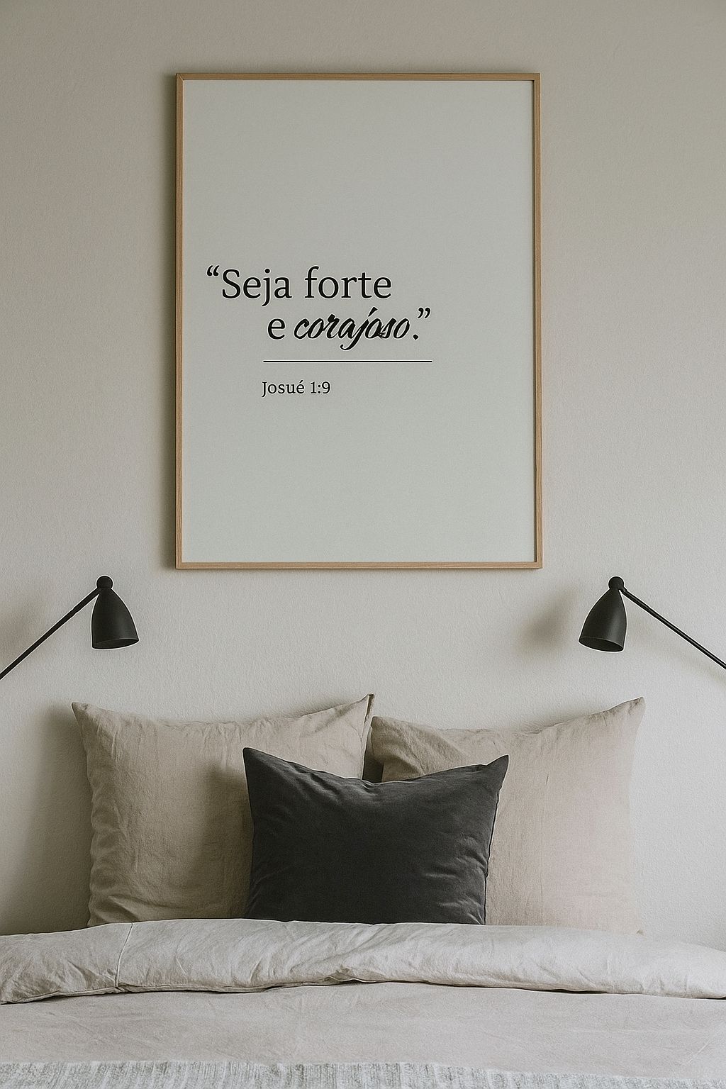 Quadro Decorativo Moldura Madeira
