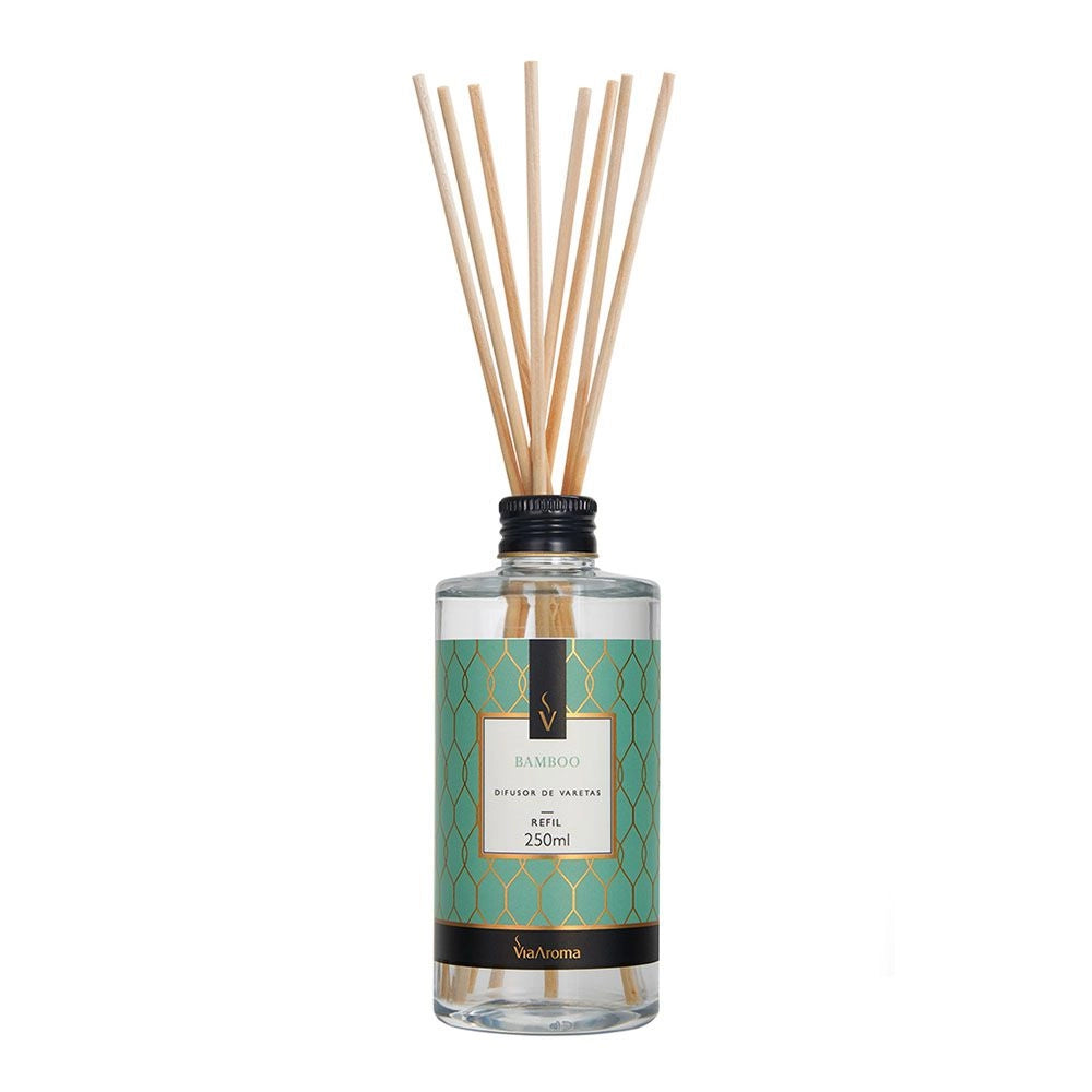 Refil Difusor de Varetas Bamboo Via Aroma - 250ml