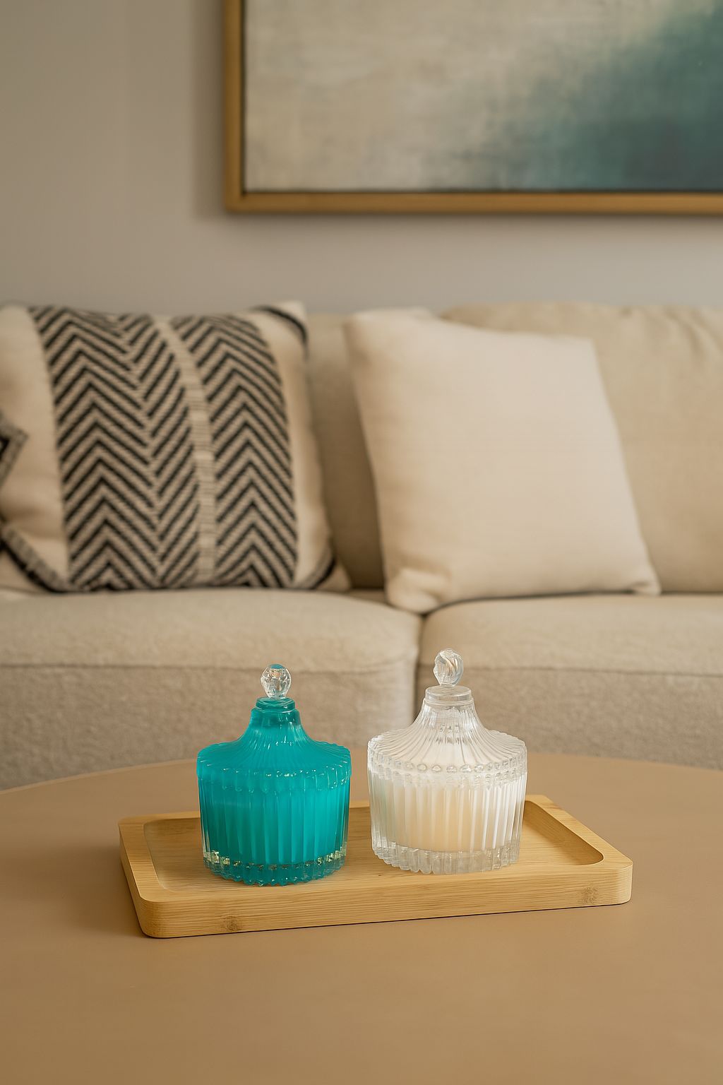 Vela Aromática Decorativa Fragrância suave