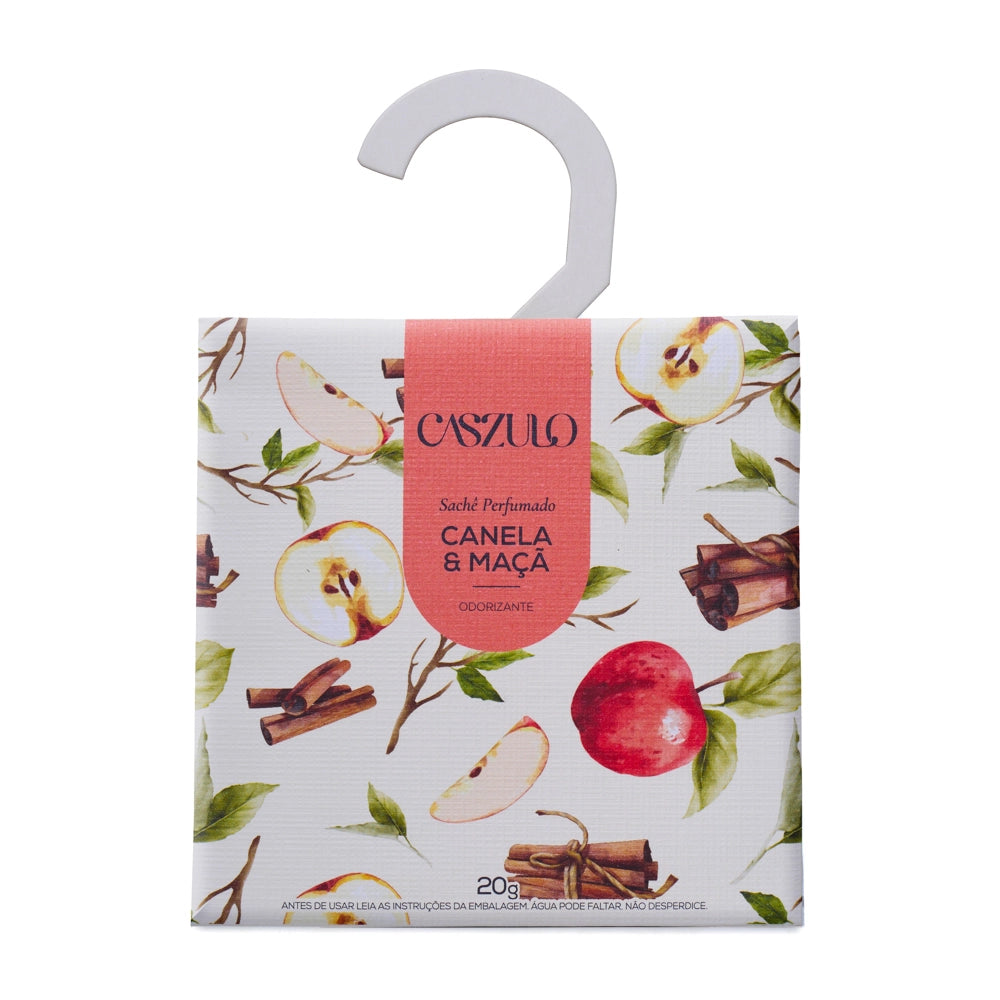Sachê Perfumado Canela e Maçã Caszulo - 20g