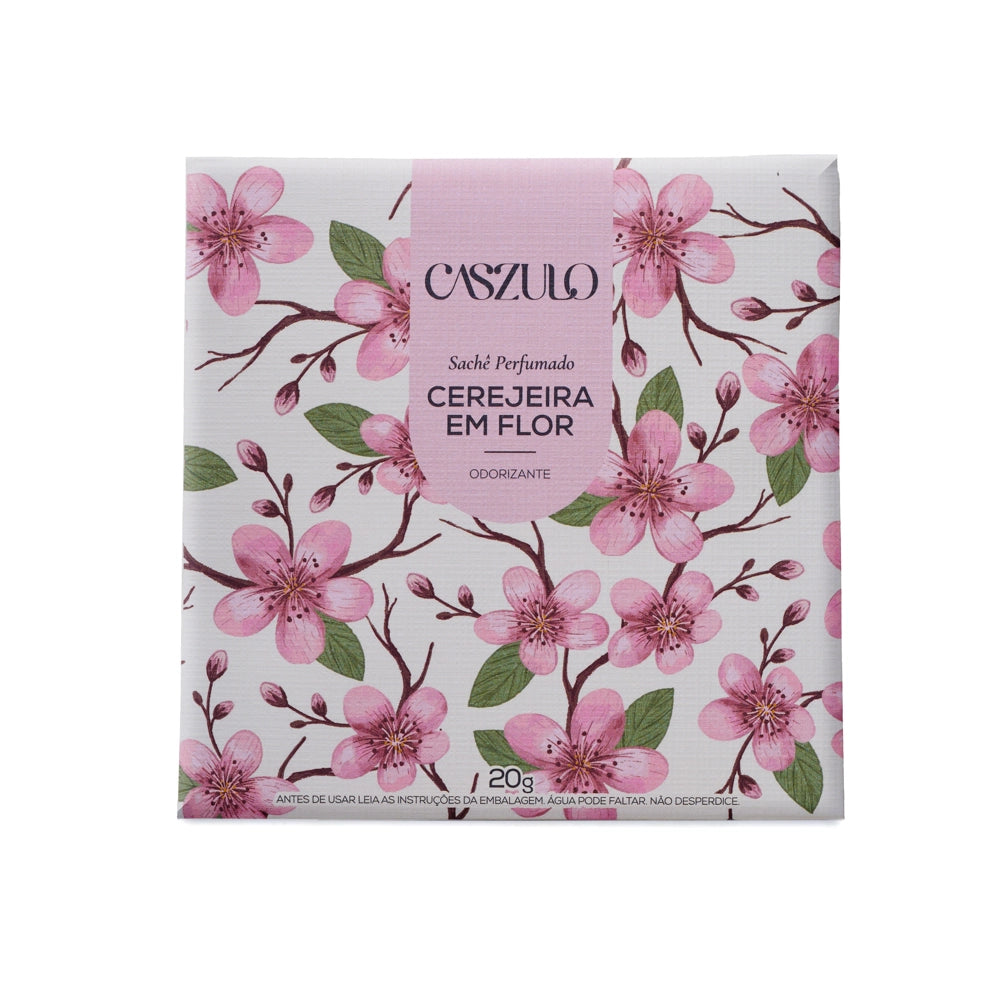 Sachê Perfumado Cerejeira em Flor Caszulo - 20g