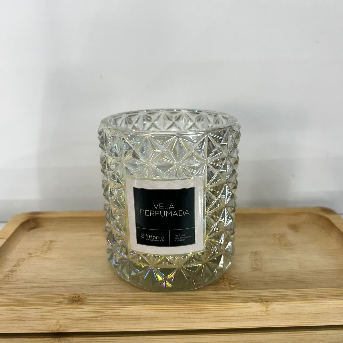 Vela Aromática Decorativa Fragrância Suave