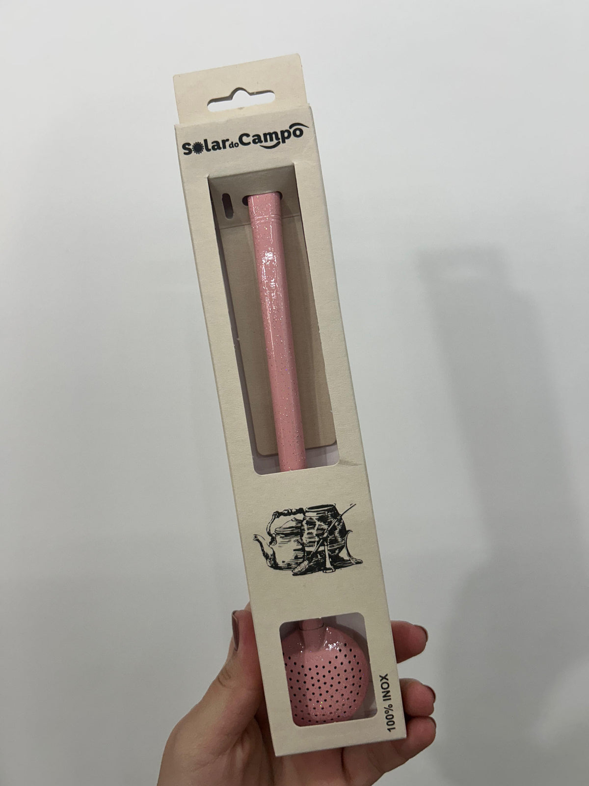 Bomba Para Chimarrão INOX Colors SHIMMER