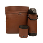 Kit Mateira Urban 3 pçs 1 L Marrom