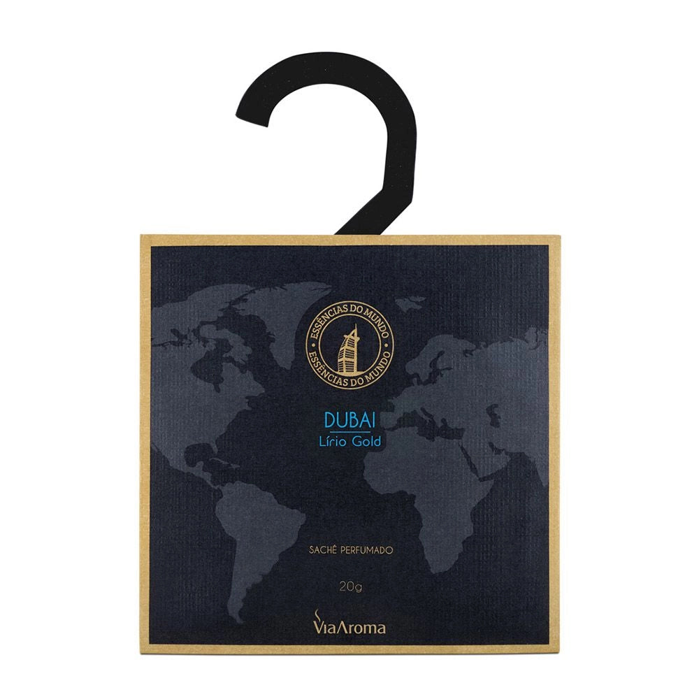 Sachê Perfumado Dubai Linha Mundo Via Aroma - 20g