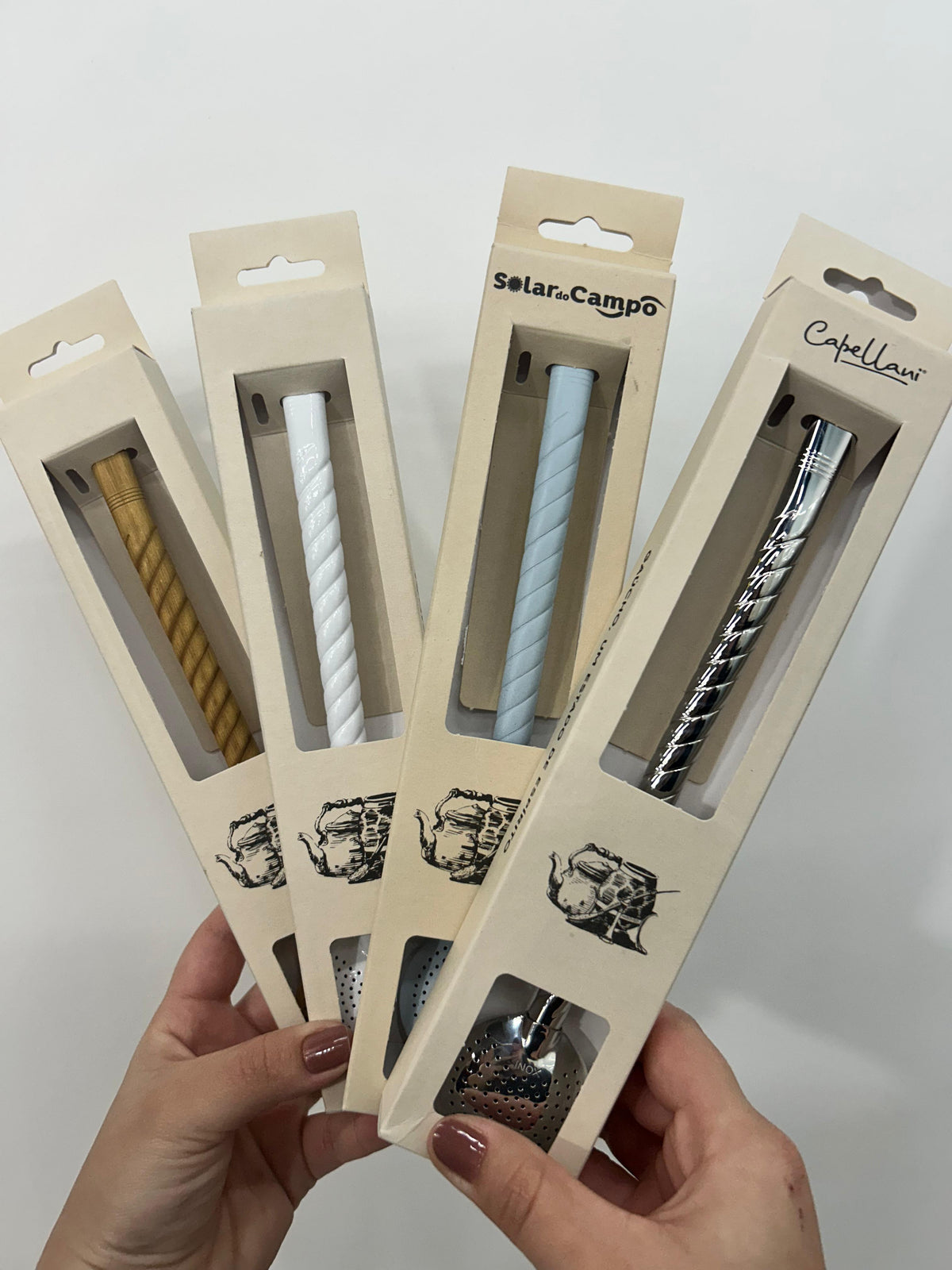 Bomba Para Chimarrão INOX Torcida Colors