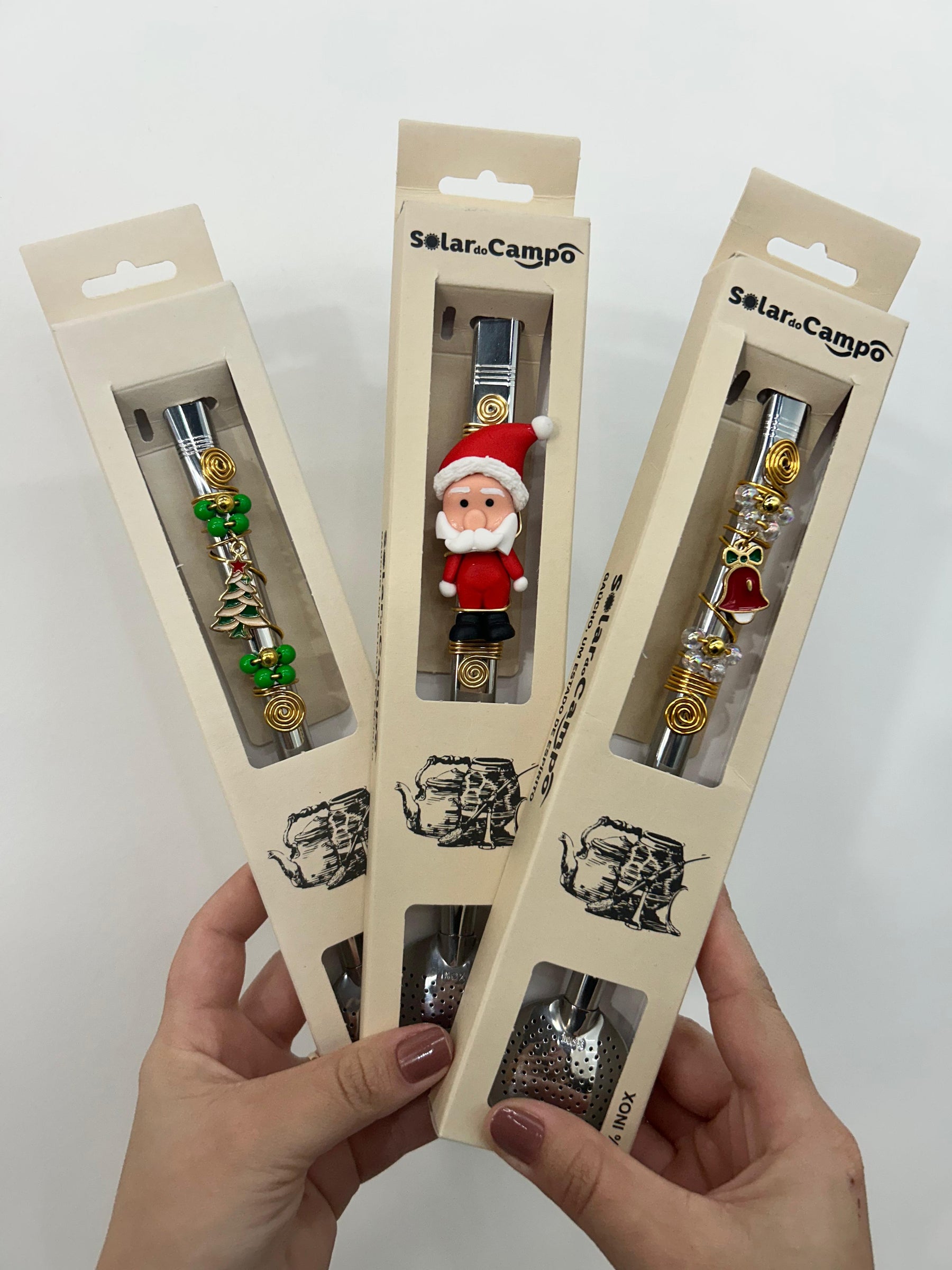 Bomba Para Chimarrão INOX Natal