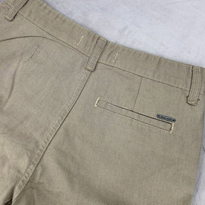 Bermuda Masculina Linho Cor Bege Escuro Malwee - 129475