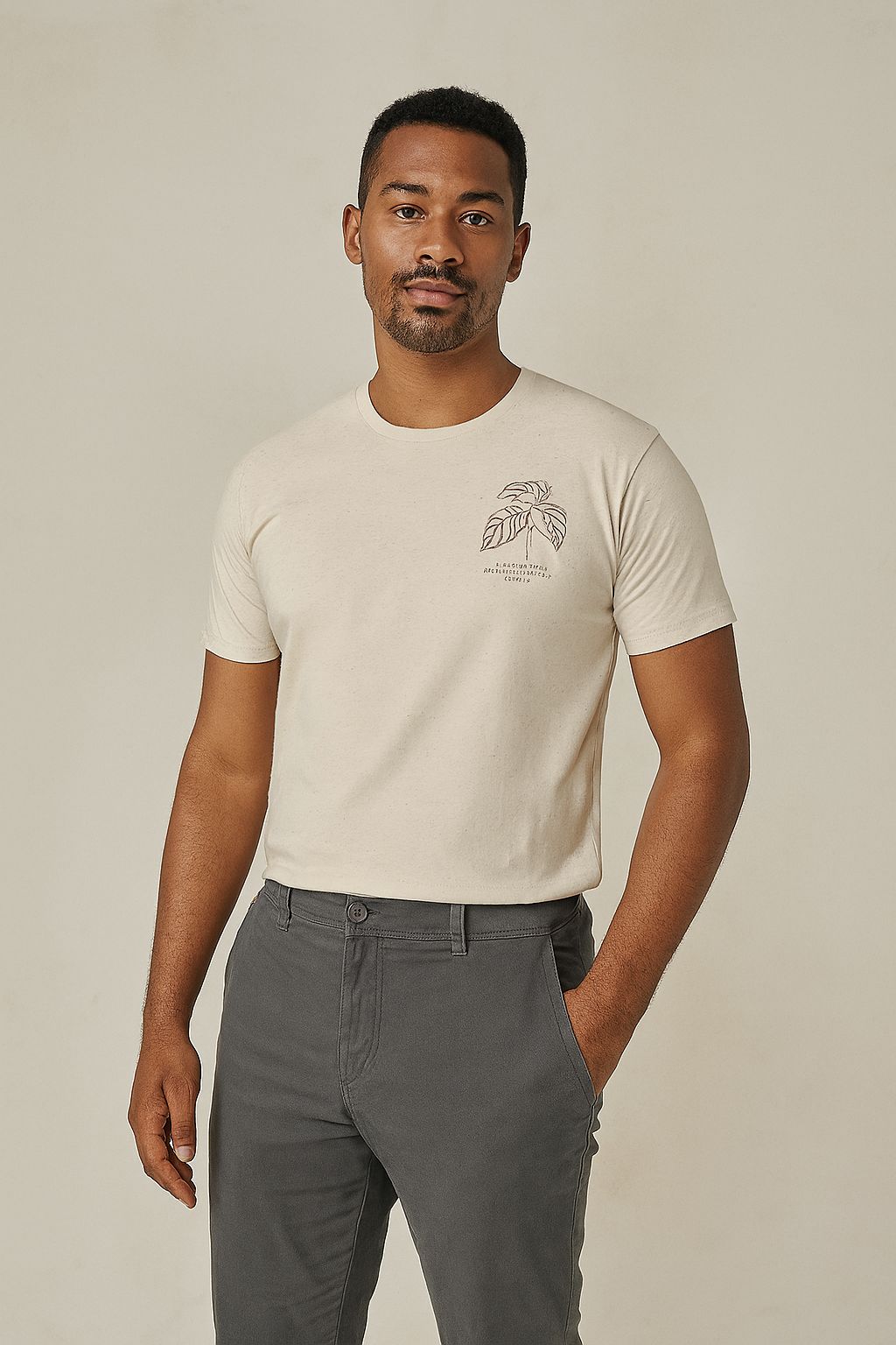 Camiseta Masculina Estampada Manga Curta Malwee - 129620