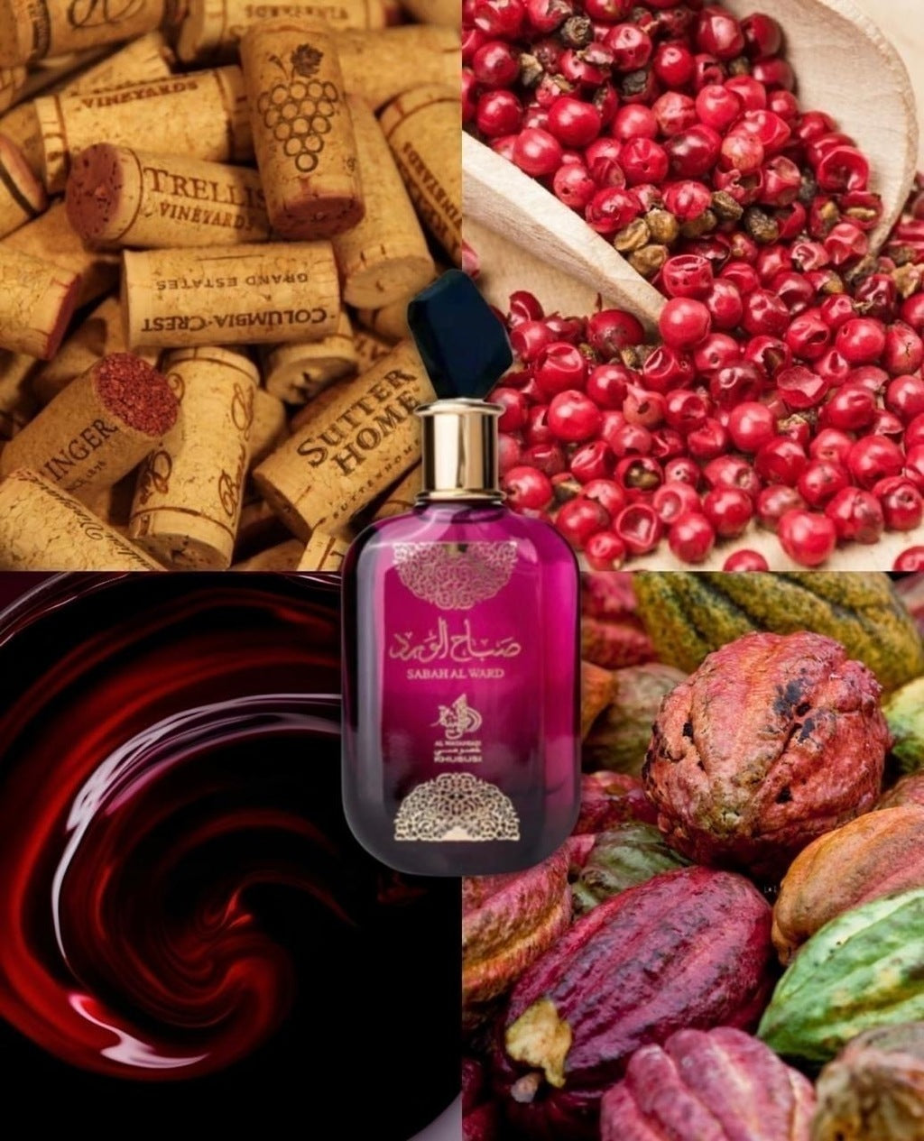 Sabah Al Ward- Al Wataniah- Perfume Arabe Feminino Eau de Parfum 100ml