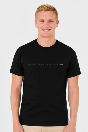 Camiseta Masculina Manga Curta Em Algodão Malwee - 129608