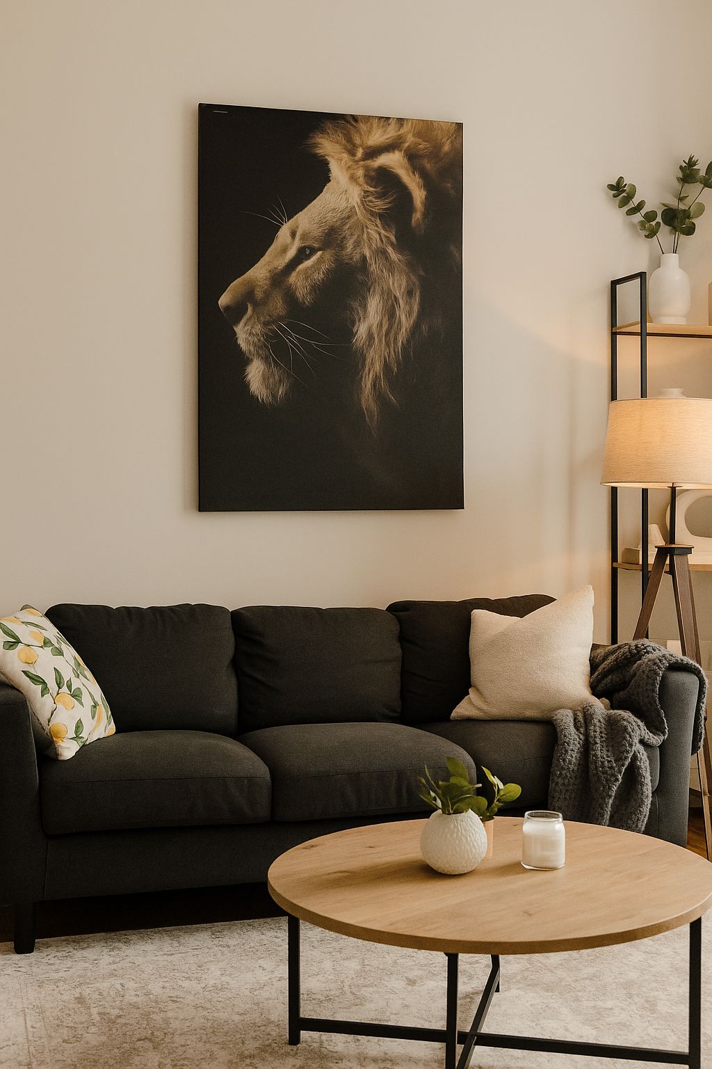 Quadro Tela Leão de Juda
