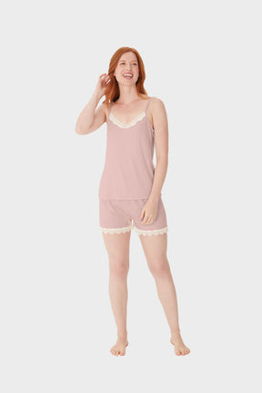 Pijama Curto Feminino Malwee Malha - 130687