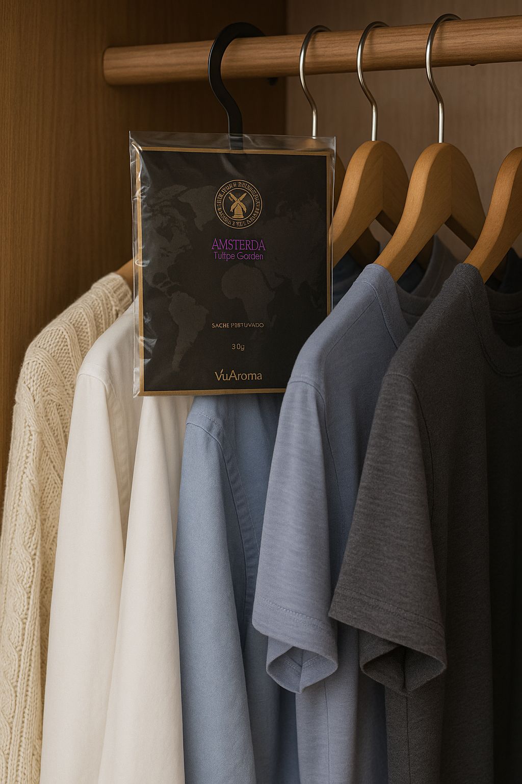 Sachê Perfumado Amsterdã Linha Mundo Via Aroma - 20g