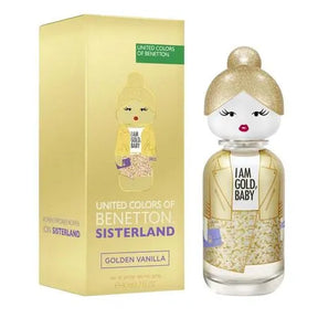 Golden Vanilla Benetton Sisterland Perfume Feminino Eau de Parfum 80ml