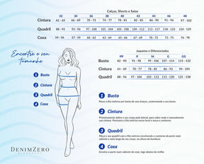 Jaqueta Jeans Regular Cropped com Recorte de Coração - DZ9228