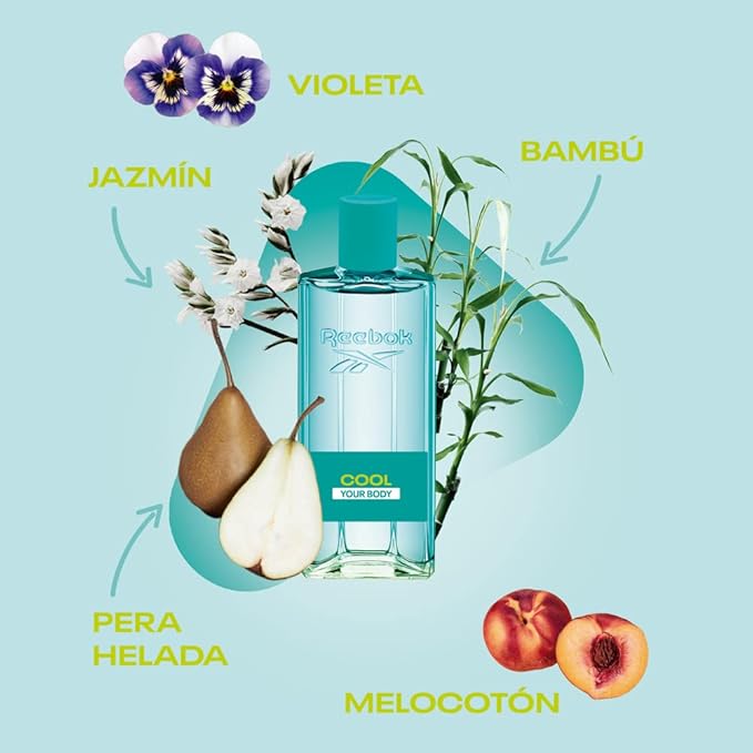 Cool Your Body - Reebok- Perfume Feminino- 100ML