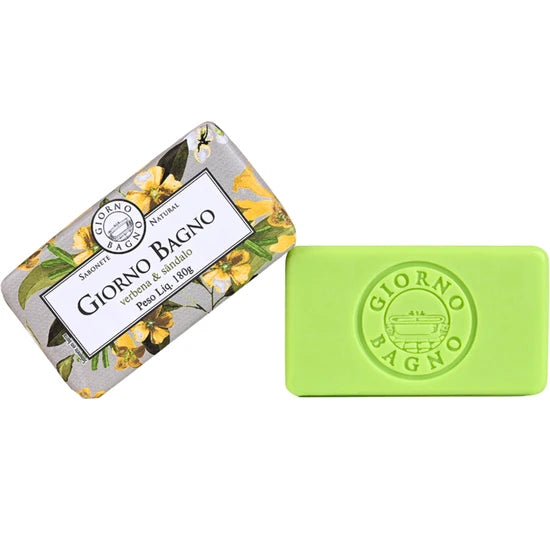 SABONETE EM BARRA GIORNO BAGNO VERBENA E SÂNDALO 180G