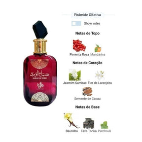 Sabah Al Ward- Al Wataniah- Perfume Arabe Feminino Eau de Parfum 100ml